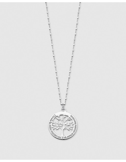 Collar Árbol Vida Lotus Silver