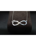 Collar  - gargantilla infinito con nombre