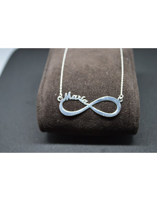 Collar  - gargantilla infinito con nombre
