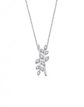 Collar Ramas Lotus Silver
