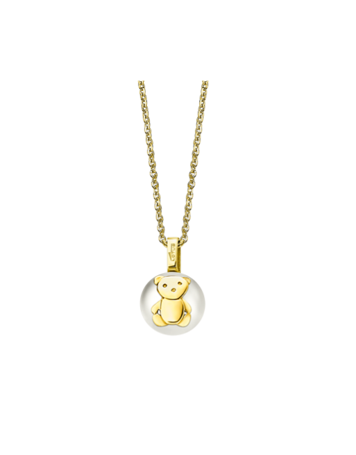 Collar Teddy Lotus Silver