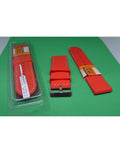 Correa de silicona roja para reloj