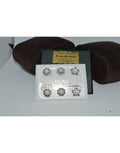 pendientes circonitas y perla