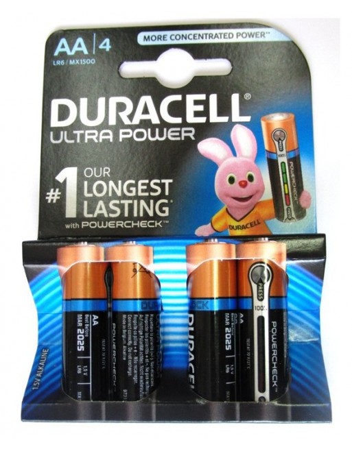 Pilas Duracell LR6/MX 1500