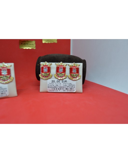 Pins Escudo Local Sta. Cruz Plata 1ª Ley
