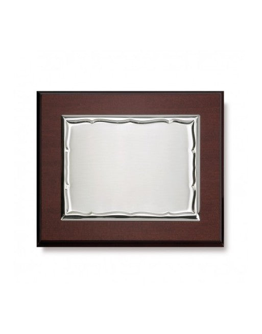 Placa Conmemorativa Ondas, en plata de primera ley