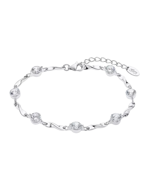 Pulsera Lotus Silver Plata, Mujer