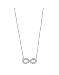 Collar Infinito Lotus Silver Plata, Mujer