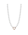Collar Corazón Lotus Silver Plata, Mujer