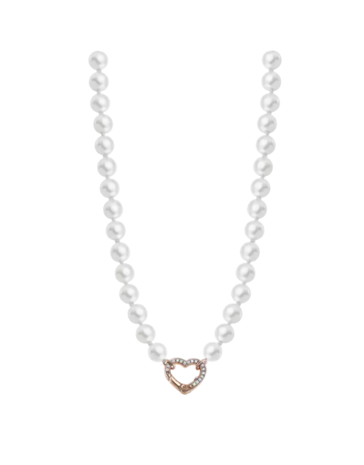 Collar Corazón Lotus Silver Plata, Mujer