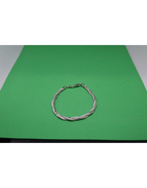 Pulsera plata para señora