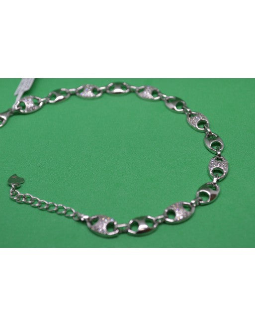 Pulsera plata para señora