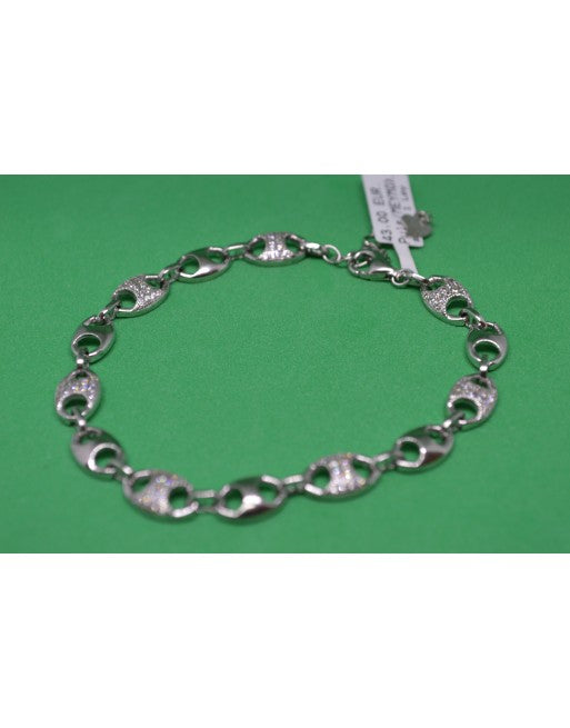 Pulsera plata para señora