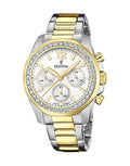 Reloj de señora crono bicolor Rainbow  F 20607/1