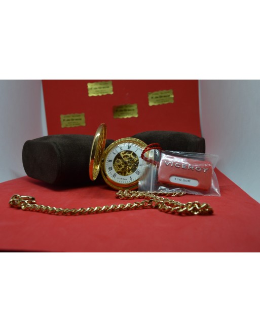 Reloj Viceroy de Bolsillo tipo esqueleto